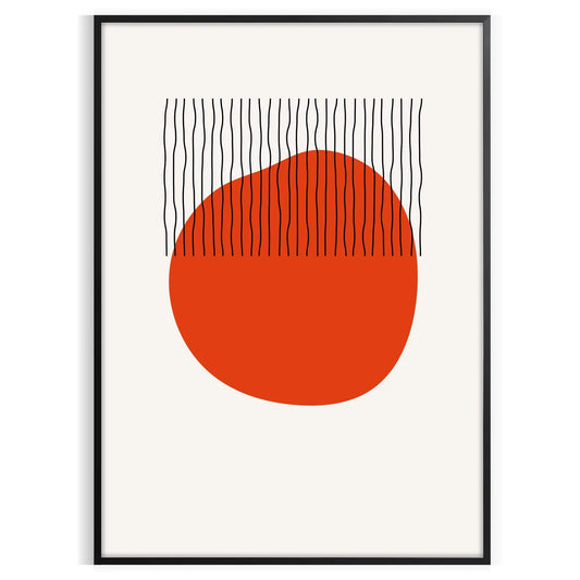 space Boho Print Poster mesmerizing abstract design warmth style room gift stunning piece wall art decor unique artwork sizes A4 cm A0