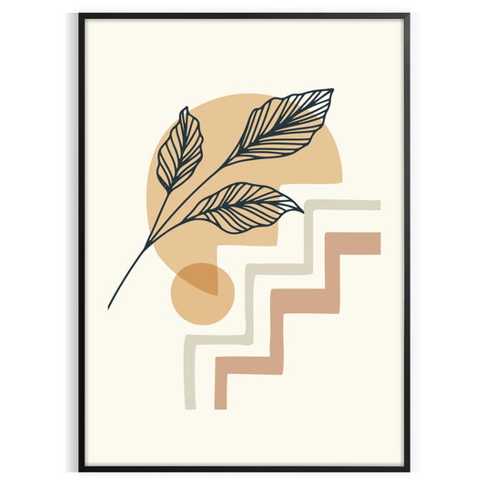 touch boho elegance space Abstract 55 art prints stunning poster design bohemian flair perfect piece wall unique gift framed frameless version style