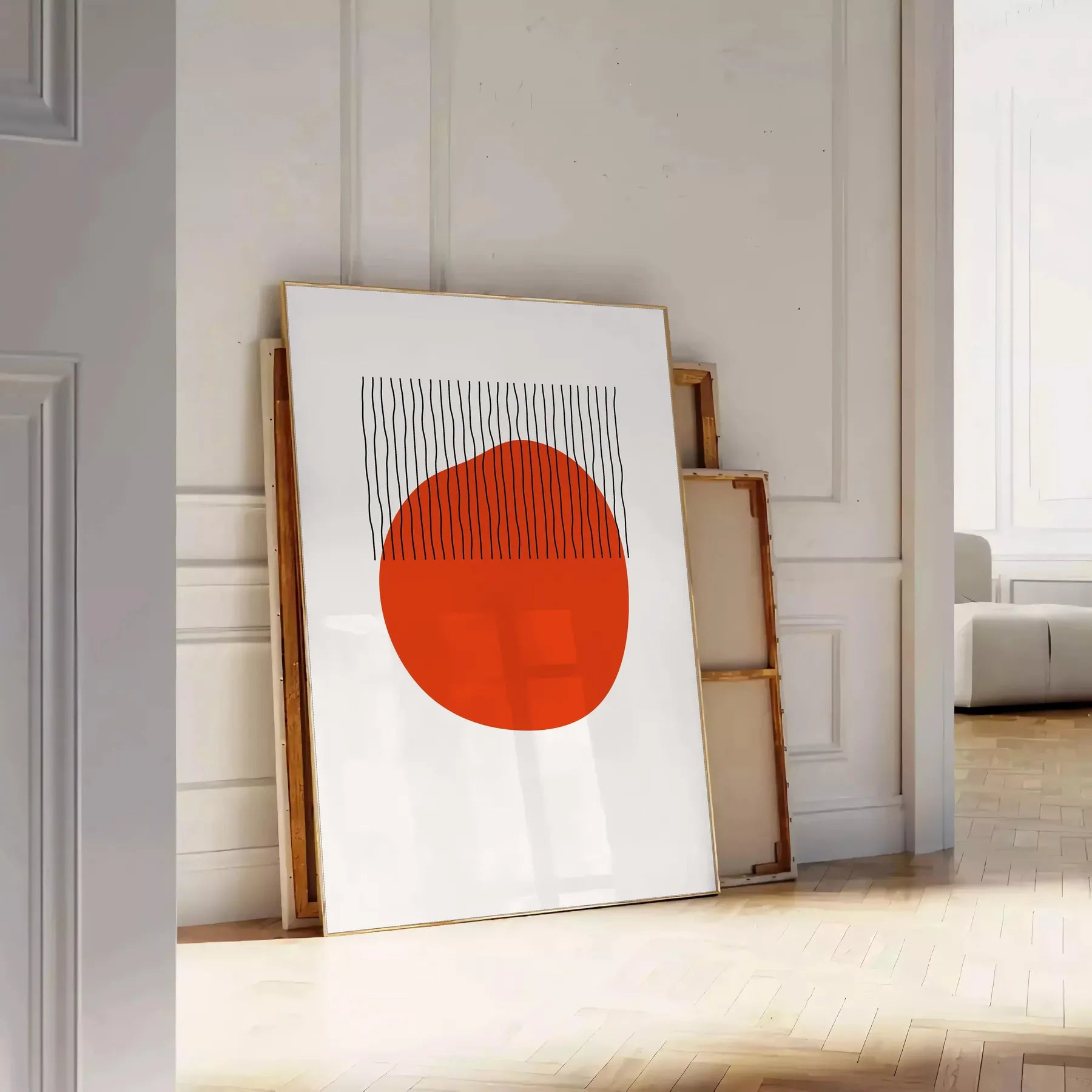 space Boho Print Poster mesmerizing abstract design warmth style room gift stunning piece wall art decor unique artwork sizes A4 cm A0