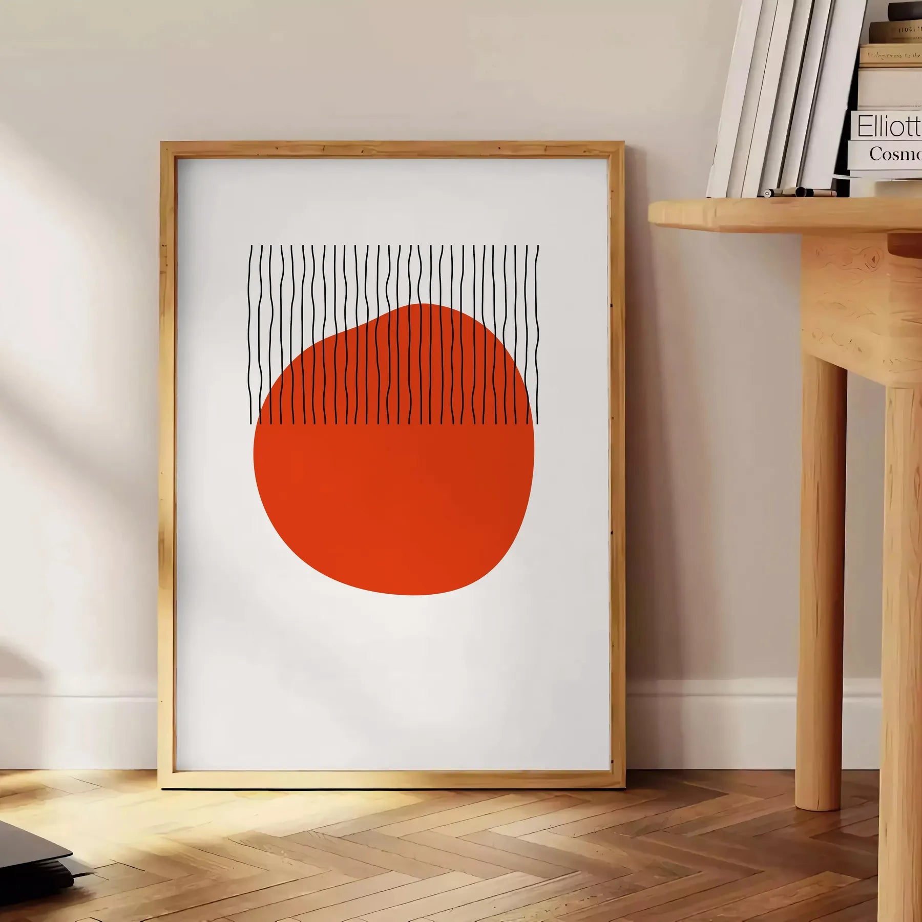 space Boho Print Poster mesmerizing abstract design warmth style room gift stunning piece wall art decor unique artwork sizes A4 cm A0