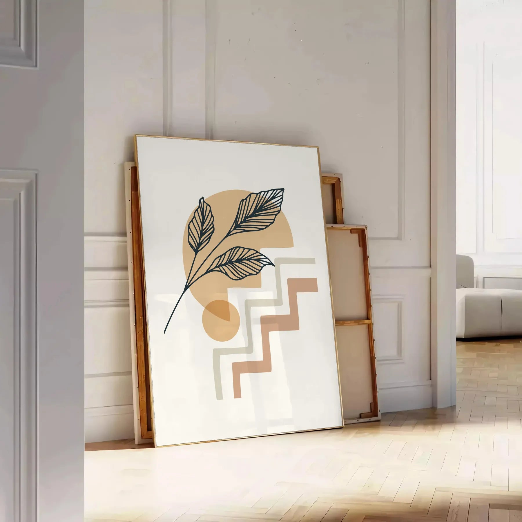 touch boho elegance space Abstract 55 art prints stunning poster design bohemian flair perfect piece wall unique gift framed frameless version style